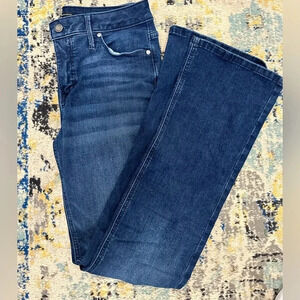 Simply Vera Vera Wang Dark Indigo Flare Jeans